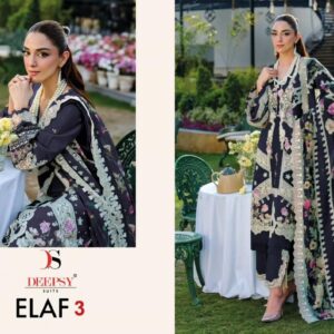 deepsy suits elaf vol 3 series 1391 A to D  cotton modern pakistani suits