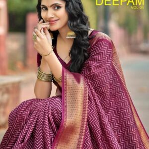 kashvi creation deepam vol 4 series 401-408 dola silk wholesale saree