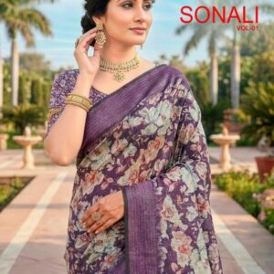 kashvi creation sonali series 101-108 vichitra wholesale saree