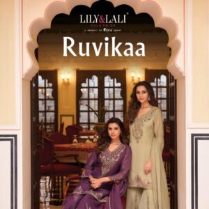 lily & lali ruvikaa series 30801-30804 premium silk readymade suit