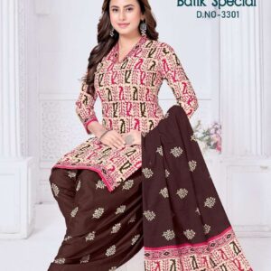 Mayur Batik Special Vol-33 series 3301-3310 Pure Cotton wholesale suit