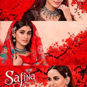 Mayur Sana Safina Vol-1 series 1001-1008 Pure Poplin Cotton wholesale suit