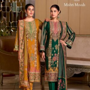 mumtaz arts mishti series 1001-1004 moods viscose muslin wholesale suit