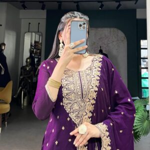 nnk3035 vichitra silk readymade stylish look suit for women