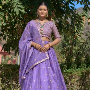 pr grtn9006 gold crush designer stitch lehenga unstitch blouse in wholesale surat