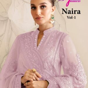 sajida naira vol 1 series 1149 georgette pakistani wholesale suit
