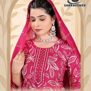 sankheswer sringar vol 1 series 1001 to 1008 viscose barline fully stitch stylish suit in wholesale surat