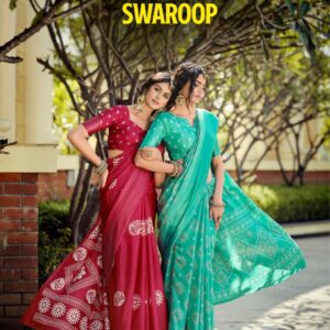 sanskar tex prints swaroop series 51001-51008 dola silk wholesale saree
