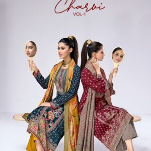 Suryajyoti Charvi Vol-1 series 1001-1006 Jaam Cotton wholesale suit
