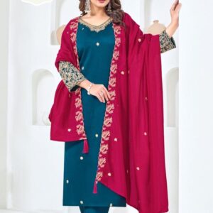 varsaat shakira series 5001-5006 vichitra blooming readymade suit