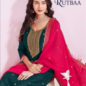 vishnu rutbaa series 71001-71010 crunchey blooming wholesale suit in surat