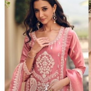 ziana 19081 fandy silk readymade designer combo pakistani dress