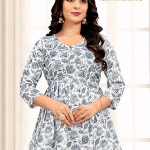 aarohi vol 3 series 1001-1004 fully stitch rayon casual short kurtis