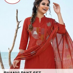 Dt devi bhanvi 9788 dabu cotton wholesale readymade suit
