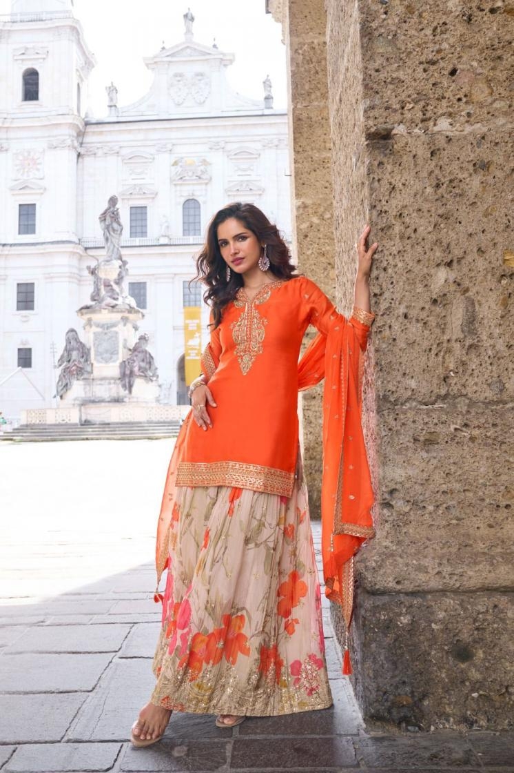 gulkayra designer rashmika series 7580 to 7582 chinon readymade plazzo kurti with dupatta in wholesale surat 2 2025 08 06 11 52 52 gulkayra designer rashmika series 7580 to 7582 chinon readymade plazzo kurti with dupatta in wholesale surat Rehmat Boutique gulkayra designer rashmika series 7580 to 7582 chinon readymade plazzo kurti with dupatta in wholesale surat - Image 3