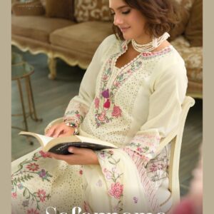 kailee fashion safarnama vol 8 series 45901 to 45904 full stitch cotton designer suit in wholesale surat