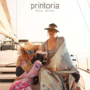 kreshva printoria series 4477 to 4485 korean satin hit design saree in wholesale surat