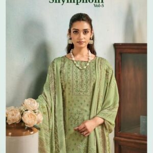 nishant fashion shymphoni vol 5 series 127001-127006 viscose simar muslin