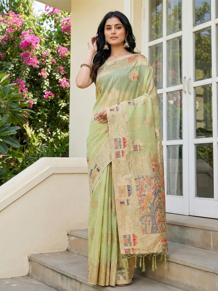 pr linen grace fancy designer soft linen cotton fabric saree wholesale with fancy latkan 2 2026 03 07 13 09 36 pr LINEN GRACE fancy designer Soft LINEN COTTON fabric saree wholesale with Fancy latkan Rehmat Boutique pr LINEN GRACE fancy designer Soft LINEN COTTON fabric saree wholesale with Fancy latkan - Image 3