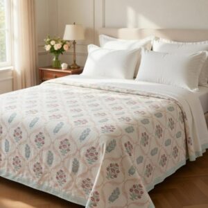 pr percale cotton readymade stylish colours bedsheet in wholesale surat