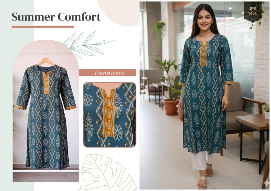 rajnandini aarohi series 145 to 148 cotton jaipuri printed readymade long kurti in wholesale surat 1 2026 03 07 21 06 20 rajnandini aarohi series 145 to 148 cotton jaipuri printed readymade long kurti in wholesale surat Rehmat Boutique rajnandini aarohi series 145 to 148 cotton jaipuri printed readymade long kurti in wholesale surat - Image 2